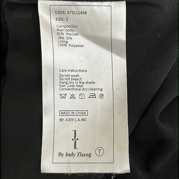 Judy Zhang Spaghetti Strap Body Contour Silk Blend Leopard Print Dress - Size 2 - Picture 5 of 6